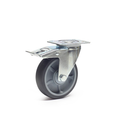 Produktbild: Lenkrolle mit Feststeller, ø 125 mm