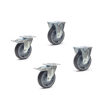 Produktbild: Rollen-Set, ø 125 mm