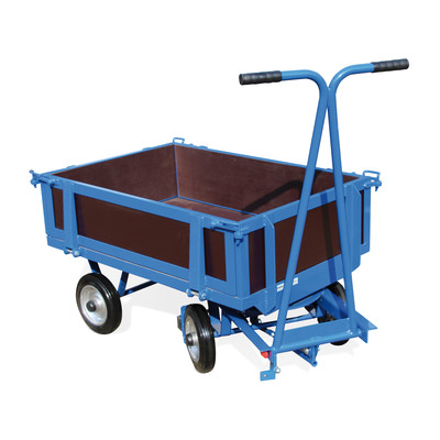 Produktbild: Handpritschen-Wagen mit 250mm Bordwänden