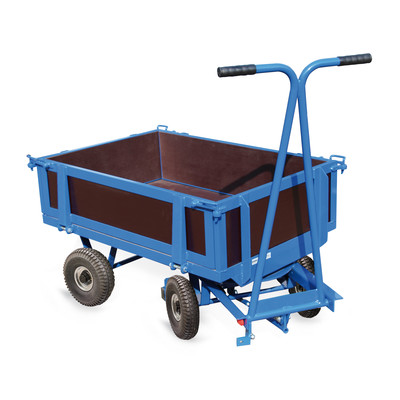 Produktbild: Handpritschen-Wagen mit 250mm Bordwänden