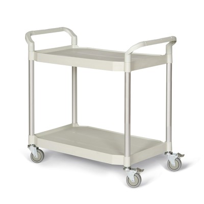 Produktbild: Kunststoff-Etagenwagen mit 2 Ladeflächen