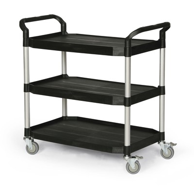 Produktbild: Kunststoff-Etagenwagen mit 3 Ladeflächen