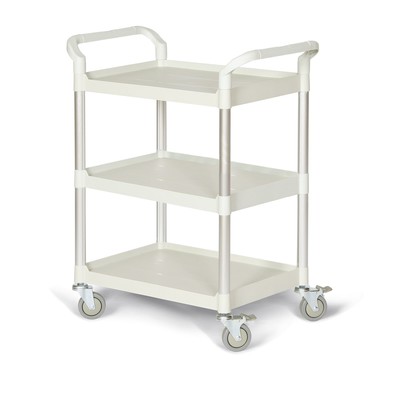 Produktbild: Kunststoff-Etagenwagen mit 3 Ladeflächen