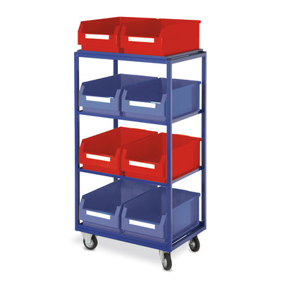 Produktbild: Beistell- und Kommissionierwagen RAL 5010