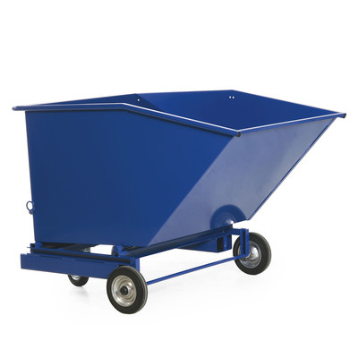Produktbild: Blechkasten-Wagen mit 600 Liter Inhalt