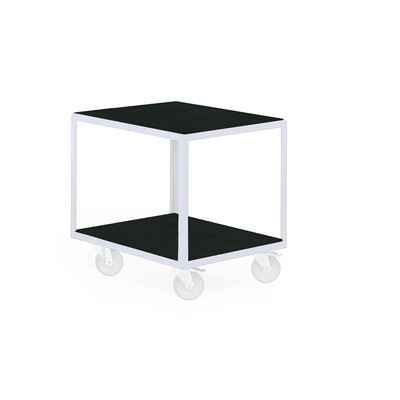 Produktbild: Riffelgummimatte, schwarz,