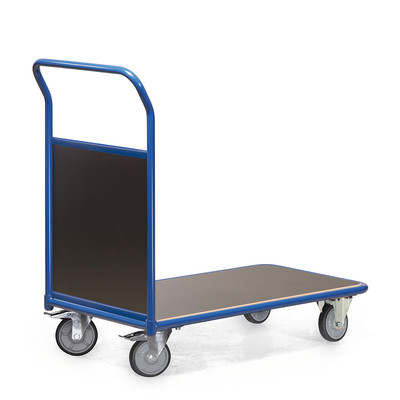 Produktbild: Magazinwagen mit 1 Holz-Stirnwand
