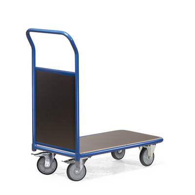 Produktbild: Magazinwagen mit 1 Holz-Stirnwand