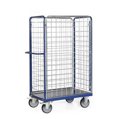 Produktbild: Paketwagen mit 4 Gitterwänden