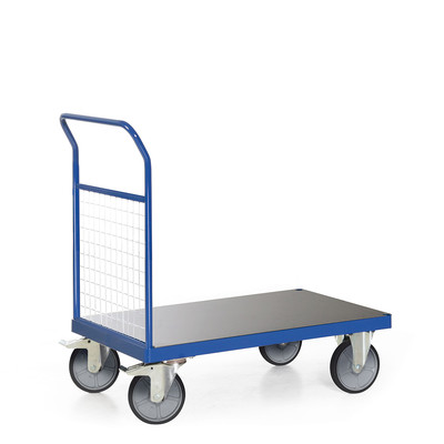 Produktbild: Plattformwagen mit Gitterstirnwand