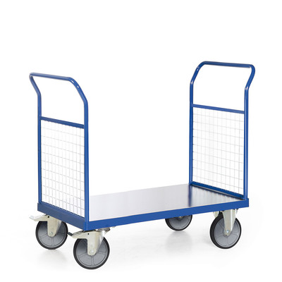 Produktbild: Plattformwagen mit Gitterstirnwand