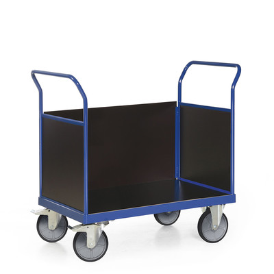 Produktbild: Plattformwagen mit Holzstirnwand