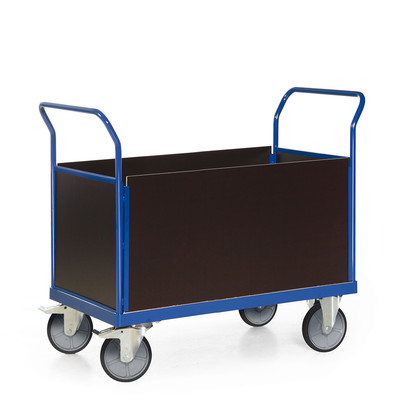 Produktbild: Plattformwagen mit Holzstirnwand