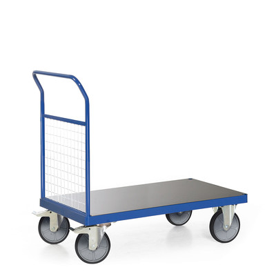 Produktbild: Plattformwagen mit Gitterstirnwand