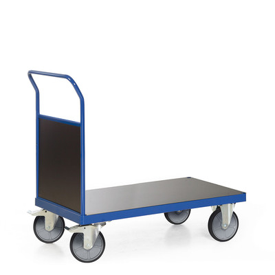 Produktbild: Plattformwagen mit Holzstirnwand