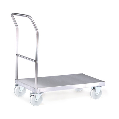 Produktbild: Plattformwagen aus Edelstahl