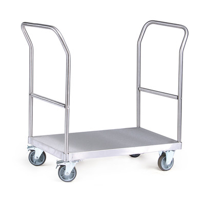 Produktbild: Plattformwagen aus Edelstahl