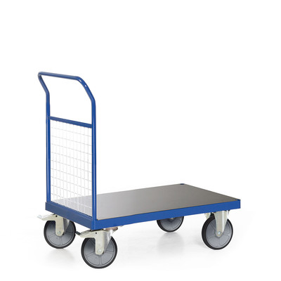 Produktbild: Plattformwagen mit Gitterstirnwand