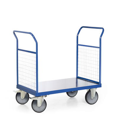 Produktbild: Plattformwagen mit Gitterstirnwand