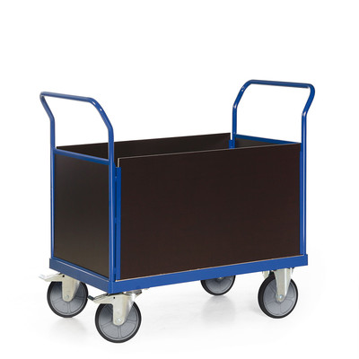Produktbild: Plattformwagen mit Holzstirnwand