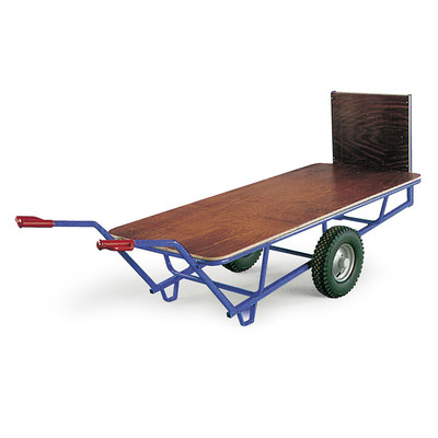 Produktbild: Stoßkarre mit Holzladefläche 1900x850mm
