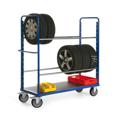 Produktbild: Reifenwagen mit 2 Ebenen
