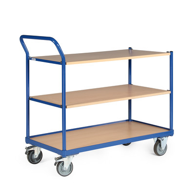 Produktbild: Tischwagen basic mit Schiebebügel