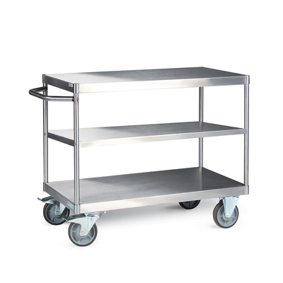 Produktbild: Tischwagen aus Edelstahl