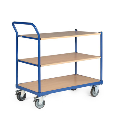 Produktbild: Tischwagen basic mit Schiebebügel
