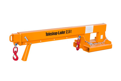 Produktbild: Teleskop-Lader KT 2,5, lackiert, Gelborange