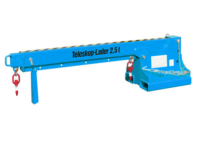 Produktbild: Teleskop-Lader KTH 2,5, lackiert, Lichtblau