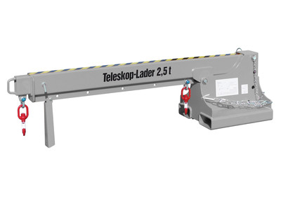 Produktbild: Teleskop-Lader KTH 2,5, lackiert, Mausgrau