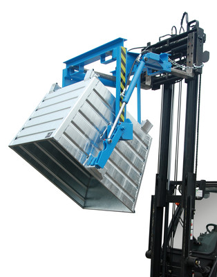 Produktbild: Traverse für Stapelkipper BST-H 30, lackiert, Resedagrün
