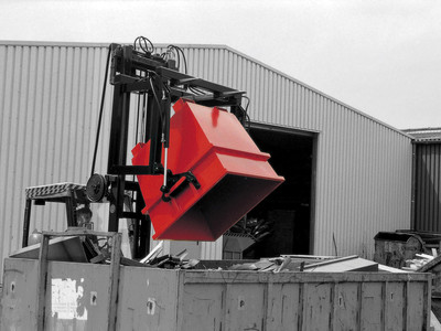 Produktbild: Traverse für Universalcontainer UCT, lackiert, Resedagrün
