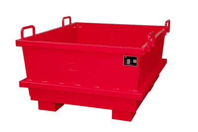Produktbild: Universalcontainer UC 500, lackiert, Feuerrot