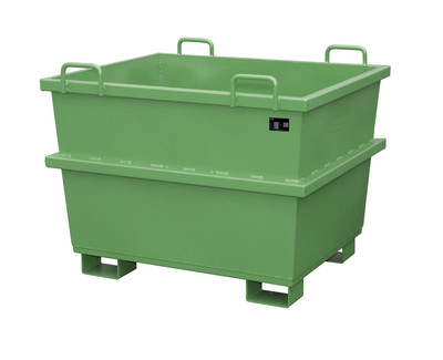 Produktbild: Universalcontainer UC 750, lackiert, Resedagrün