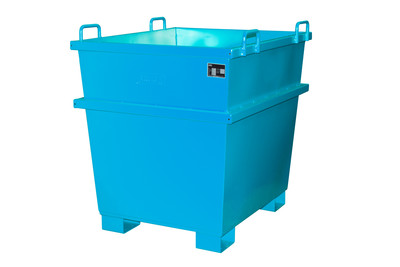 Produktbild: Universalcontainer UC 1000, lackiert, Lichtblau
