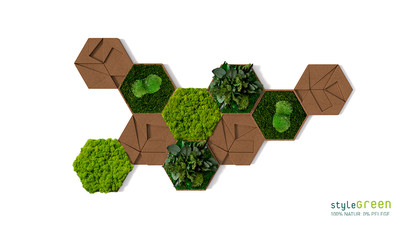 Produktbild: Kork-Hexagon, Seitenlänge 11