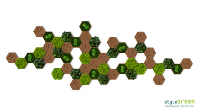 Produktbild: Kork-Hexagon, Seitenlänge 11