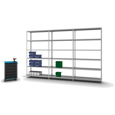 Produktbild: Fachbodenregal Grundregal