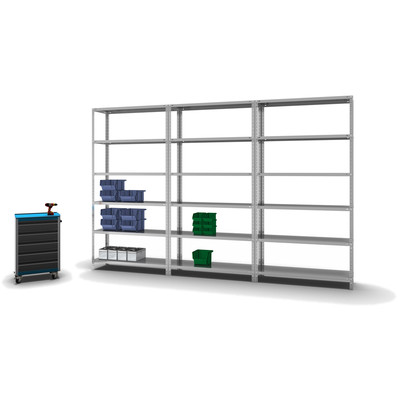 Produktbild: Fachbodenregal Grundregal